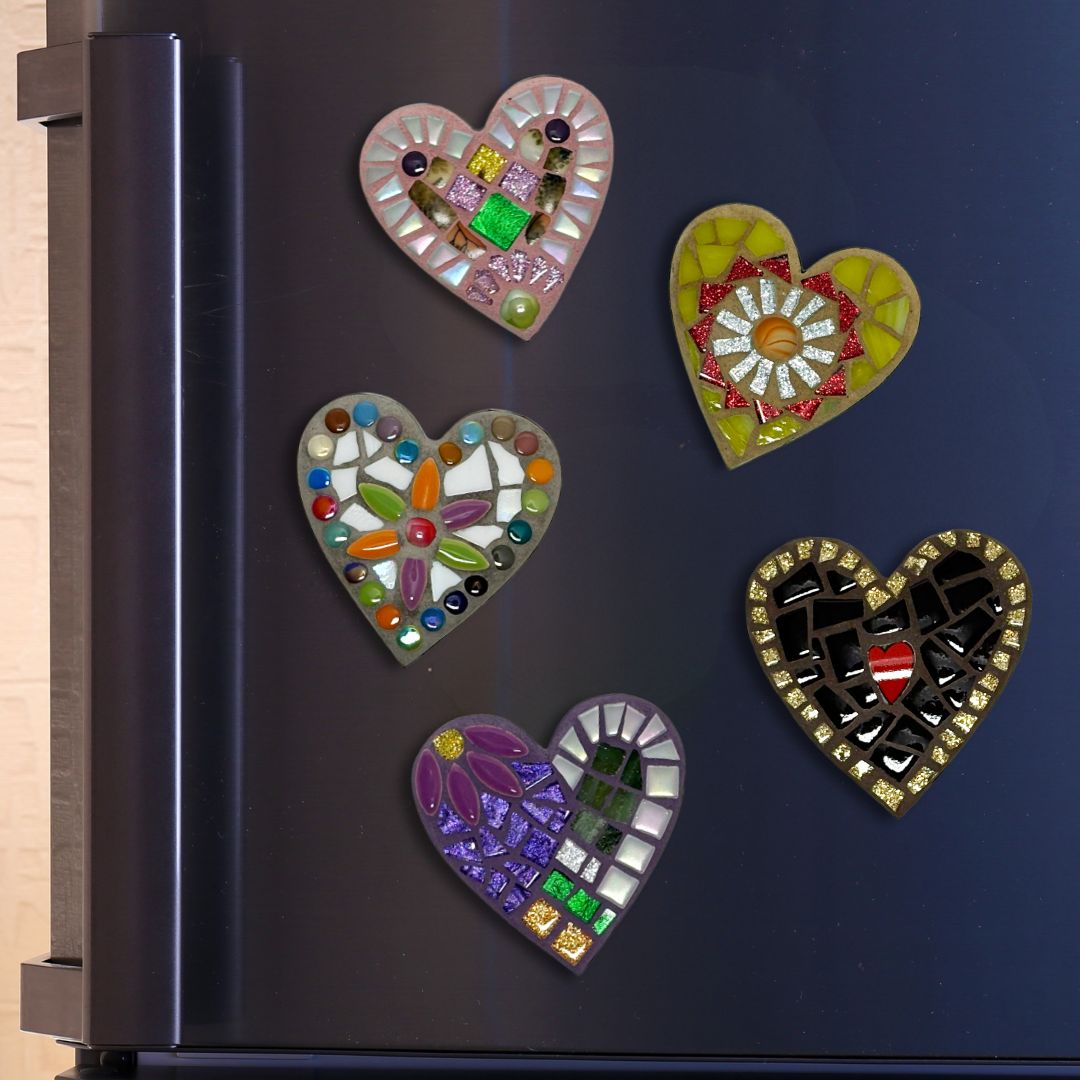 2.5" Heart Magnet – Choose Your Design