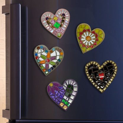 2.5" Heart Magnet – Choose Your Design