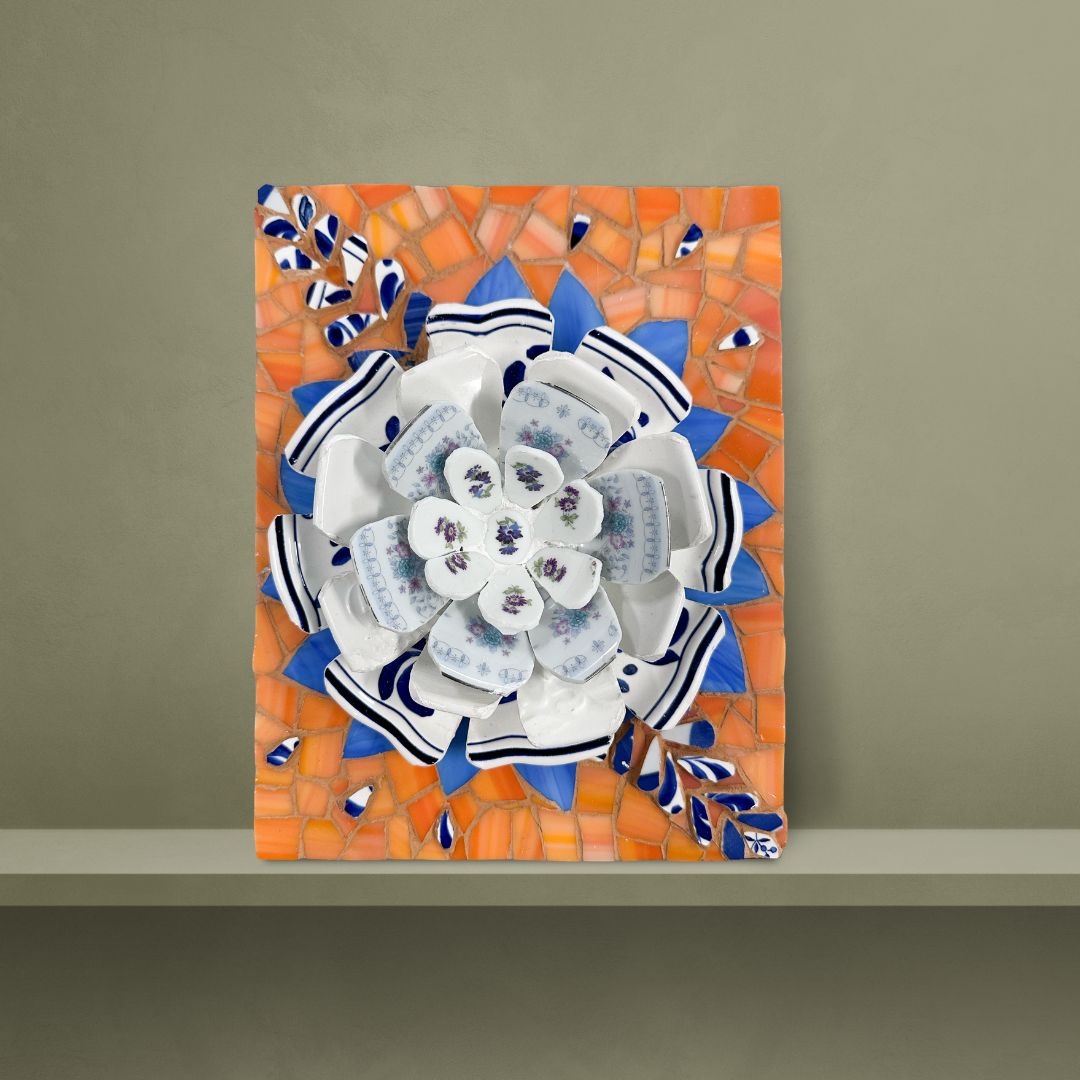 3D Porcelain Flower
