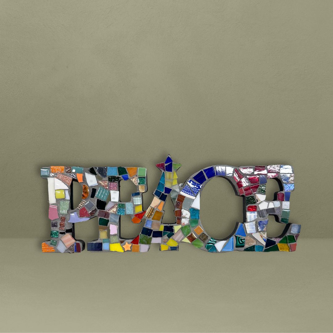 Colorburst Peace Sign