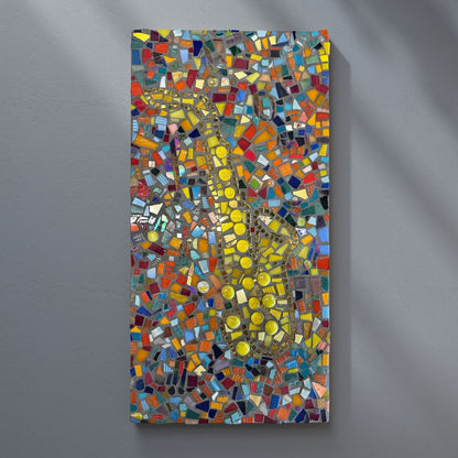 Abstract Saxophone