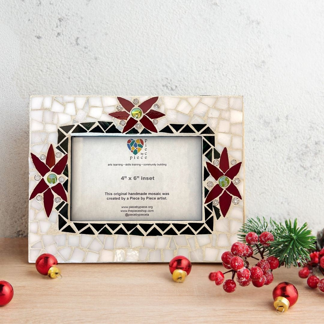 Poinsettia Frame
