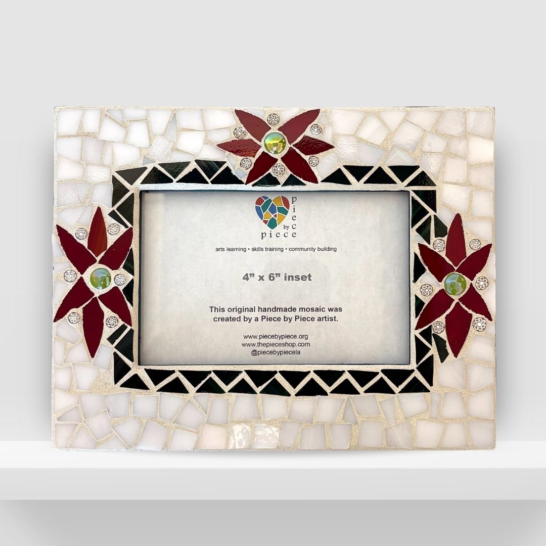 Poinsettia Frame
