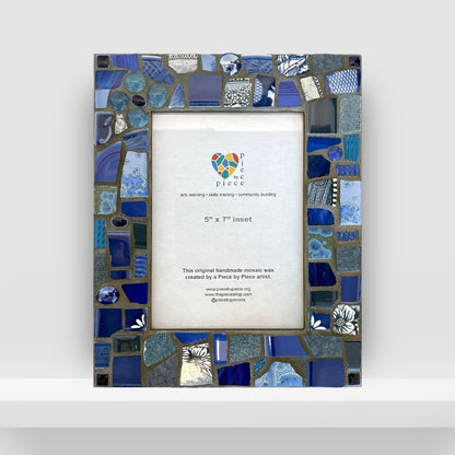 Floral Whispers in Blue