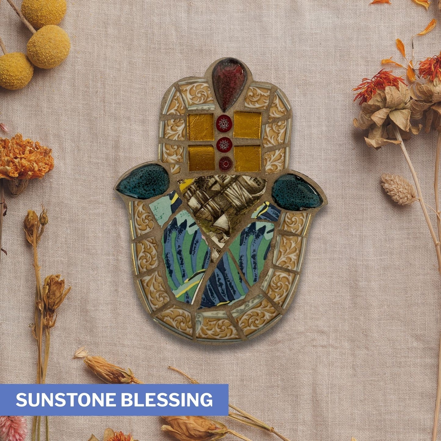 6" Hamsa Ornament – Choose Your Design