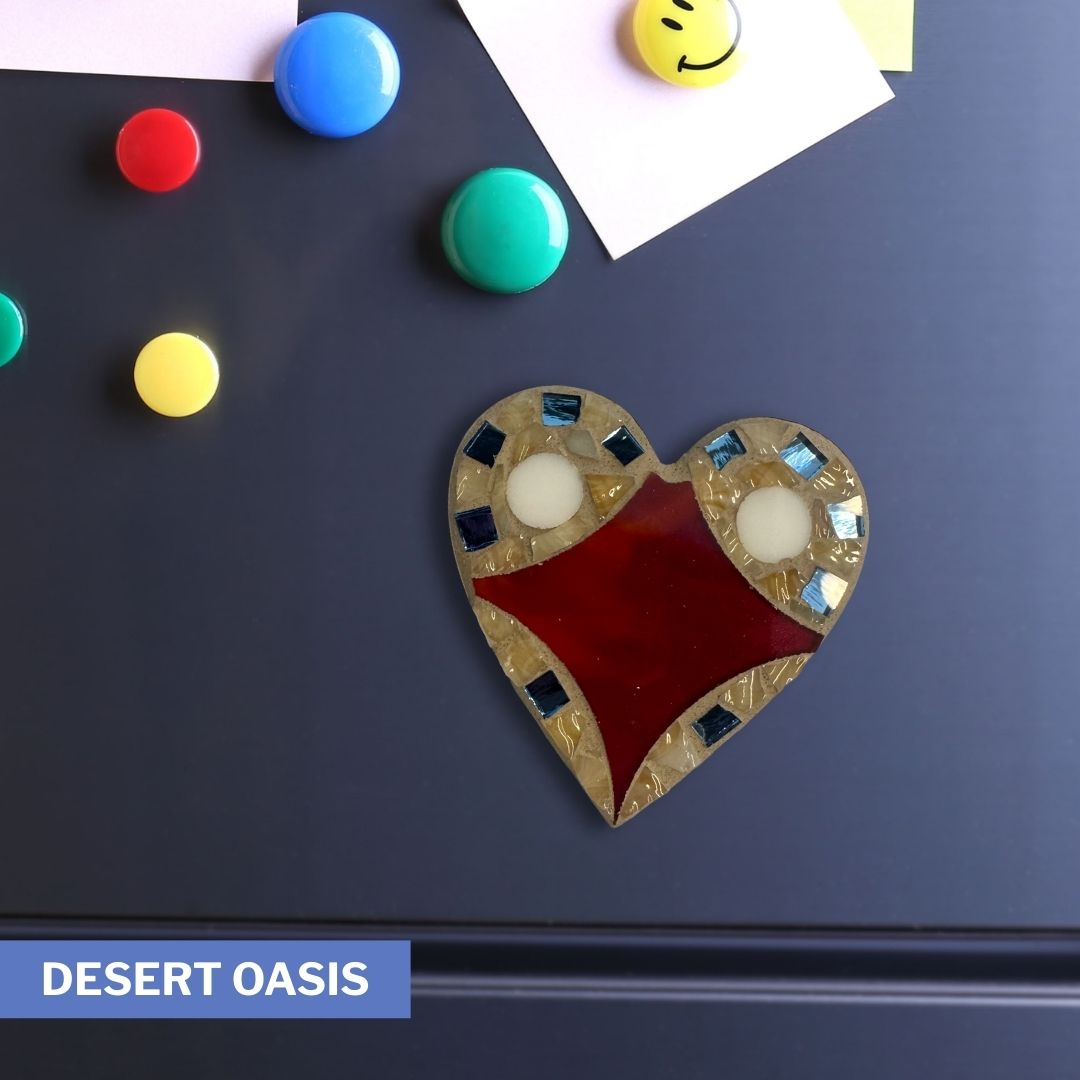 2.5" Heart Magnet – Choose Your Design