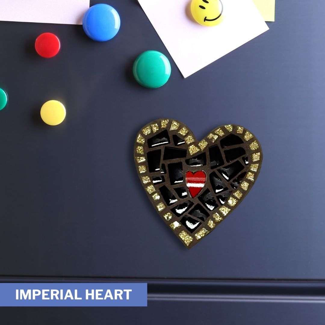2.5" Heart Magnet – Choose Your Design