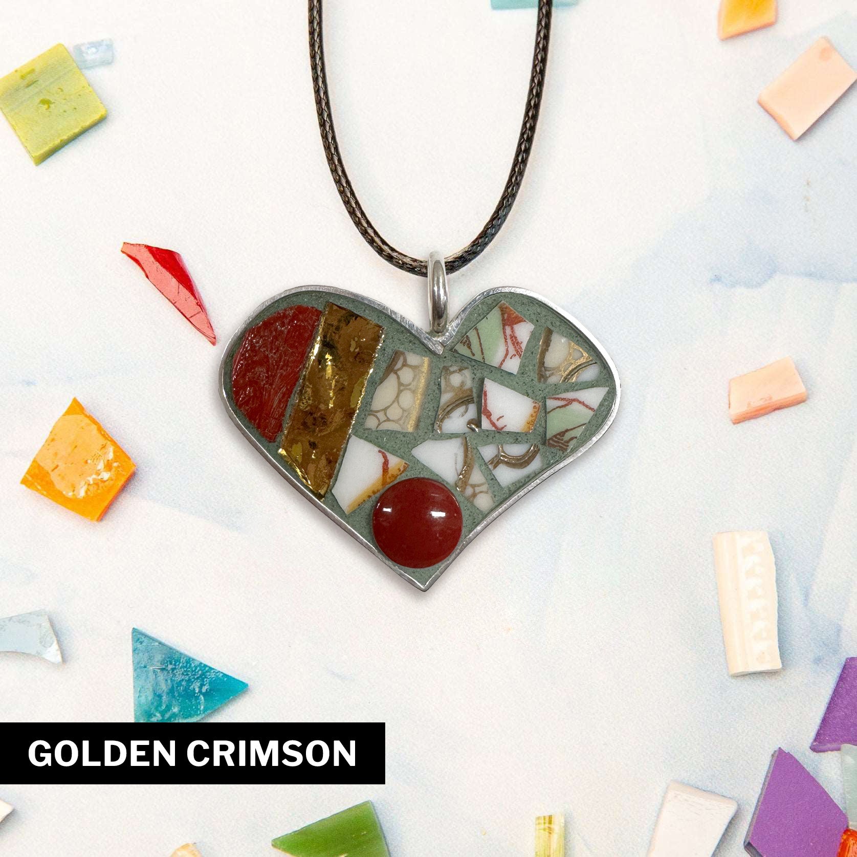 Silver Heart Pendants – Choose Your Design