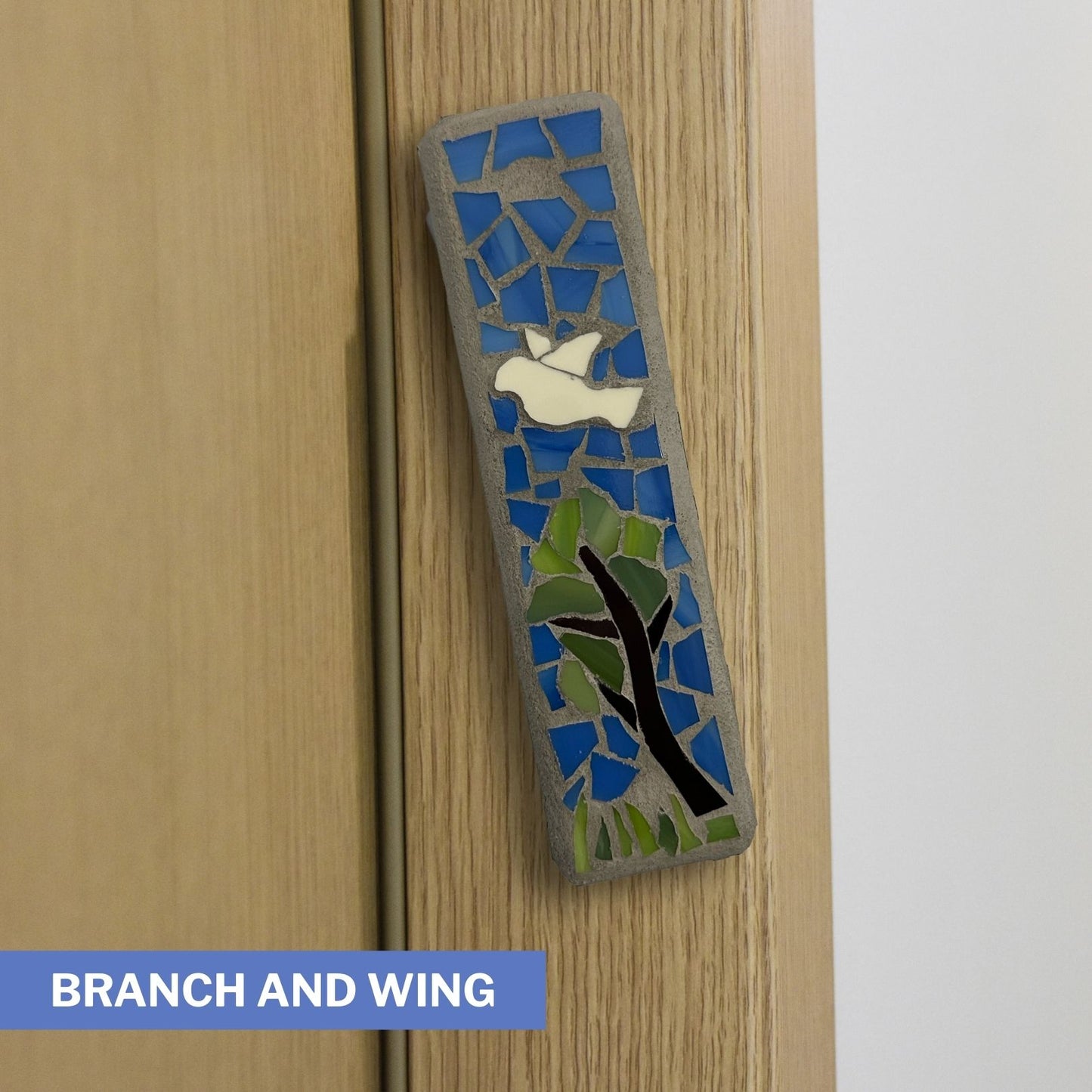 Blue/Green Mezuzahs – Choose Your Design