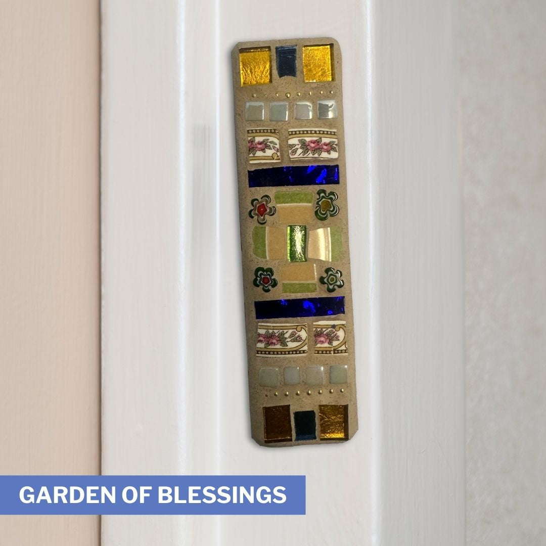 Blue/Green Mezuzahs – Choose Your Design