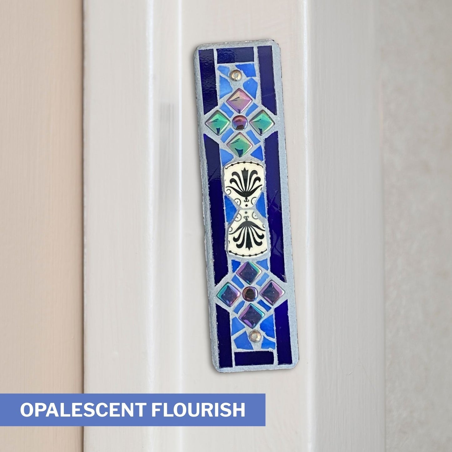 Blue/Green Mezuzahs – Choose Your Design