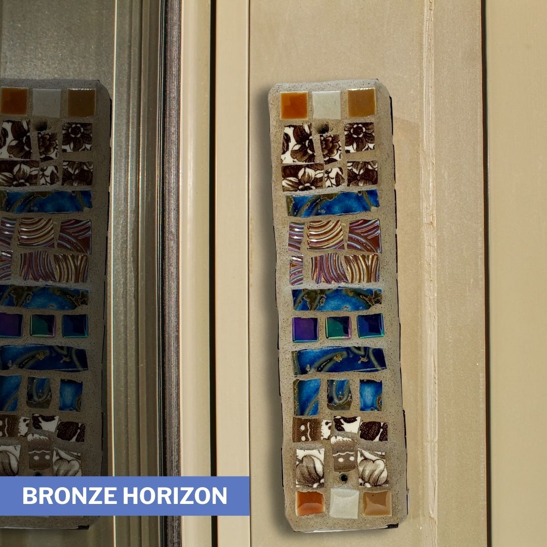 Blue/Green Mezuzahs – Choose Your Design