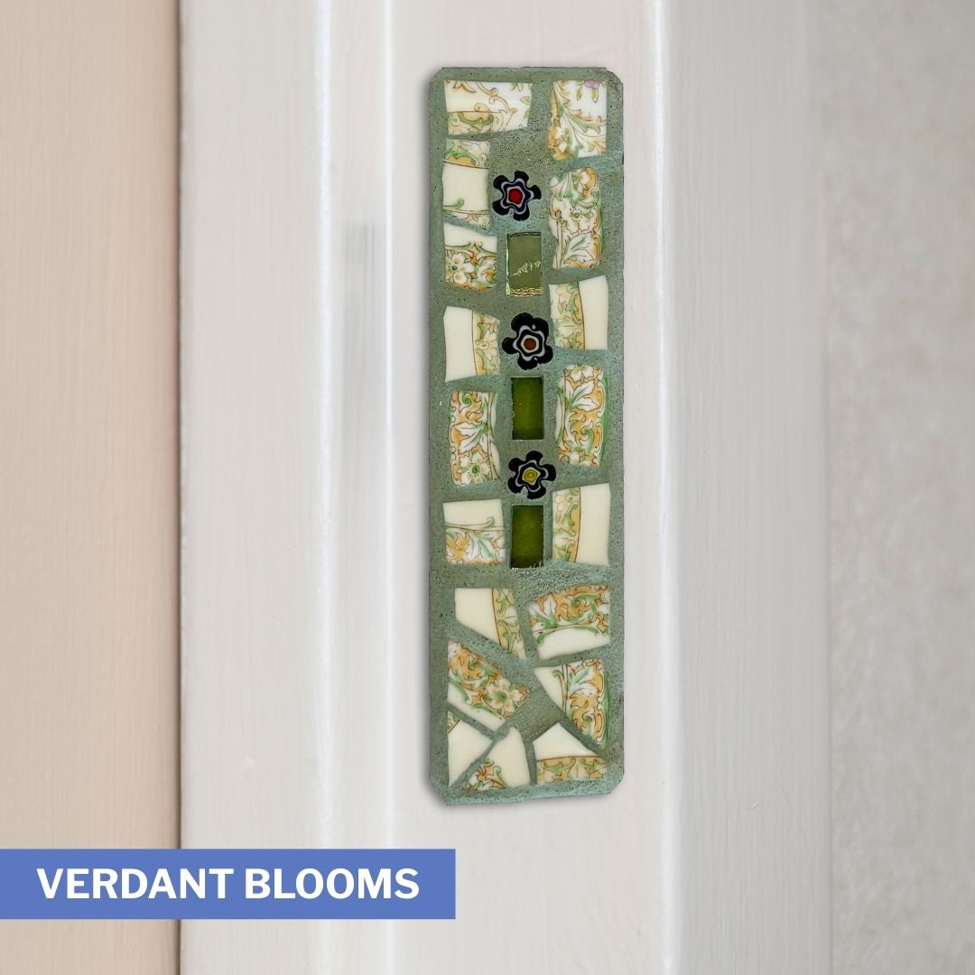 Blue/Green Mezuzahs – Choose Your Design