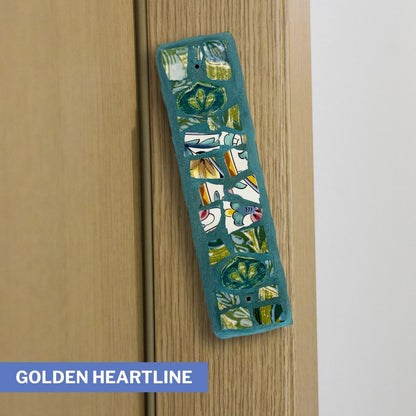 Blue/Green Mezuzahs – Choose Your Design