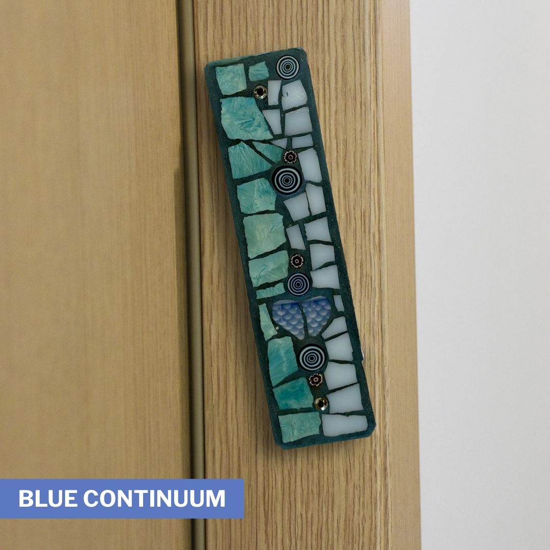 Blue/Green Mezuzahs – Choose Your Design