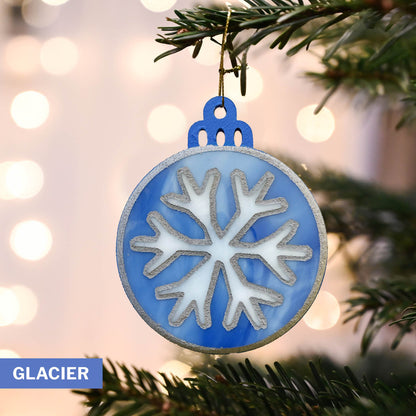 3.5" Snowflake Ornaments – Choose Your Design