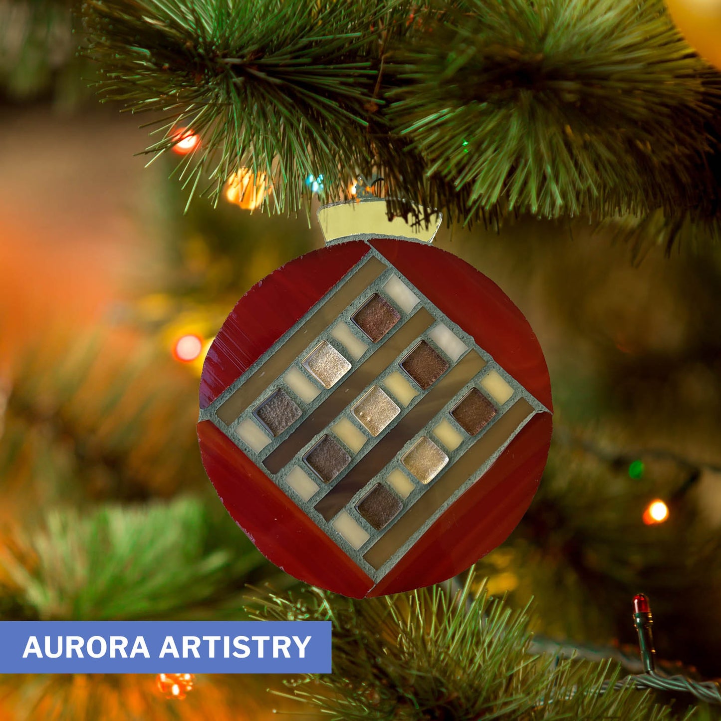 4" Geometric Ornaments – Choose Your Design