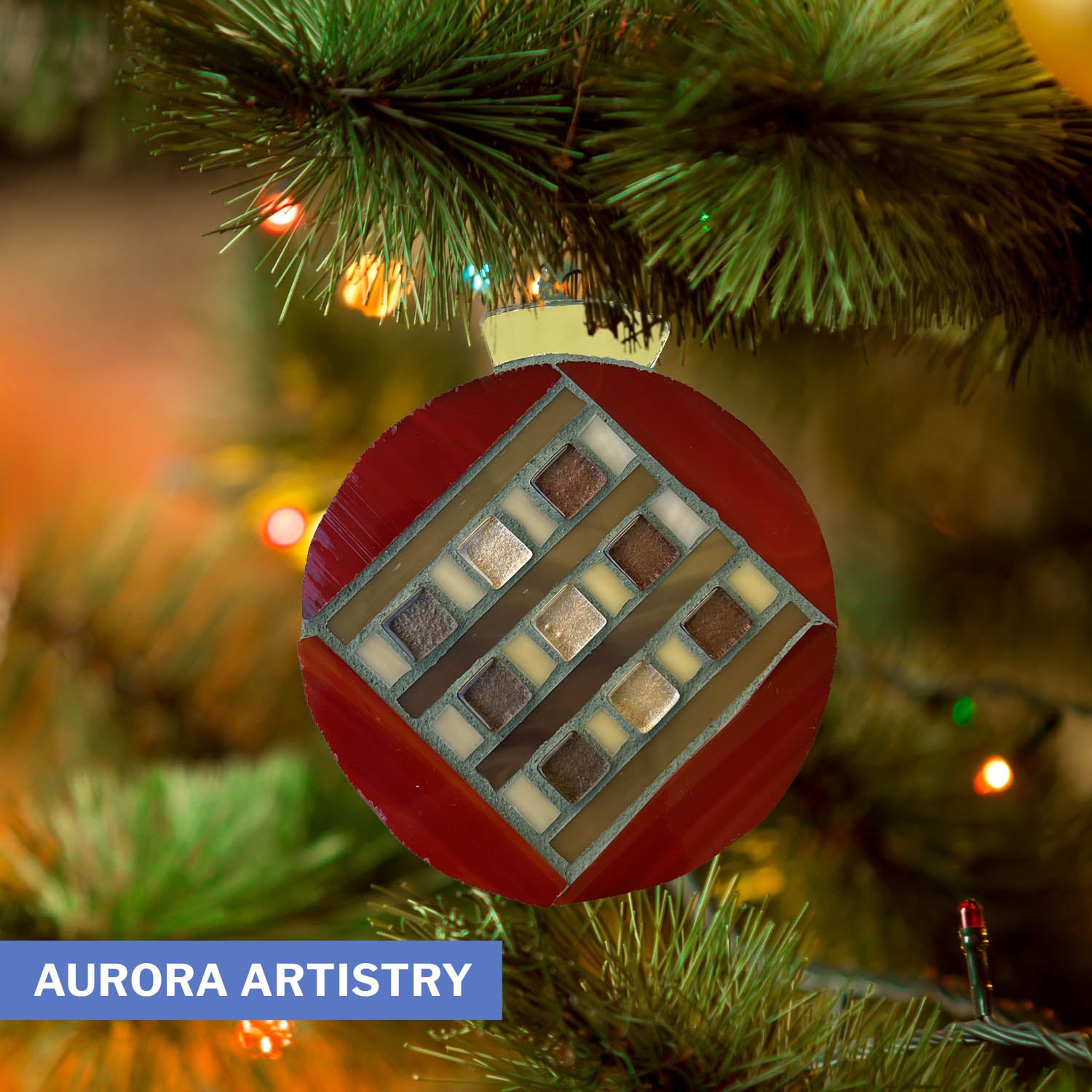 4" Geometric Ornaments – Choose Your Design