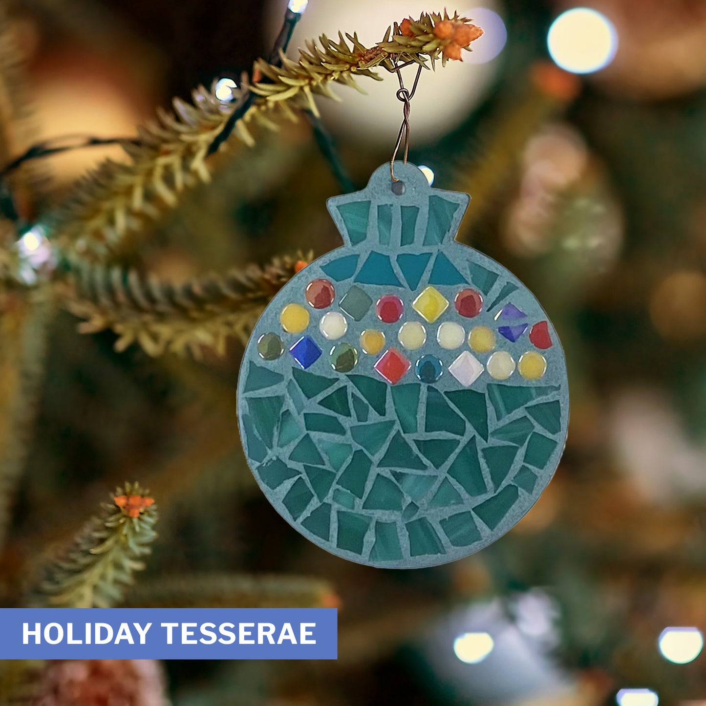 4" Geometric Ornaments – Choose Your Design