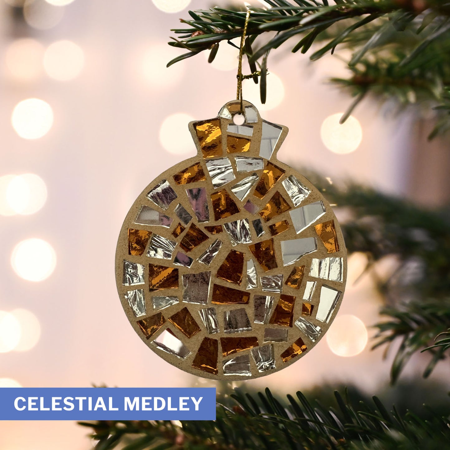 4" Abstract Ornaments – Choose Your Design