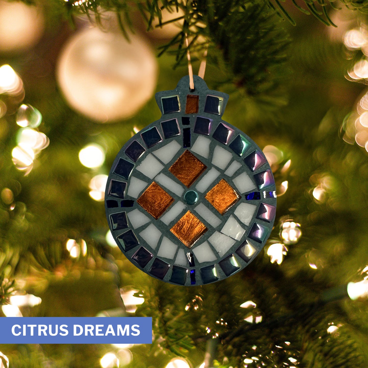4" Geometric Ornaments – Choose Your Design