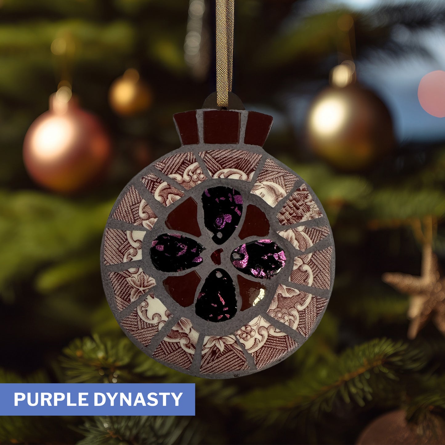 4" Floral Ornaments – Choose Your Design