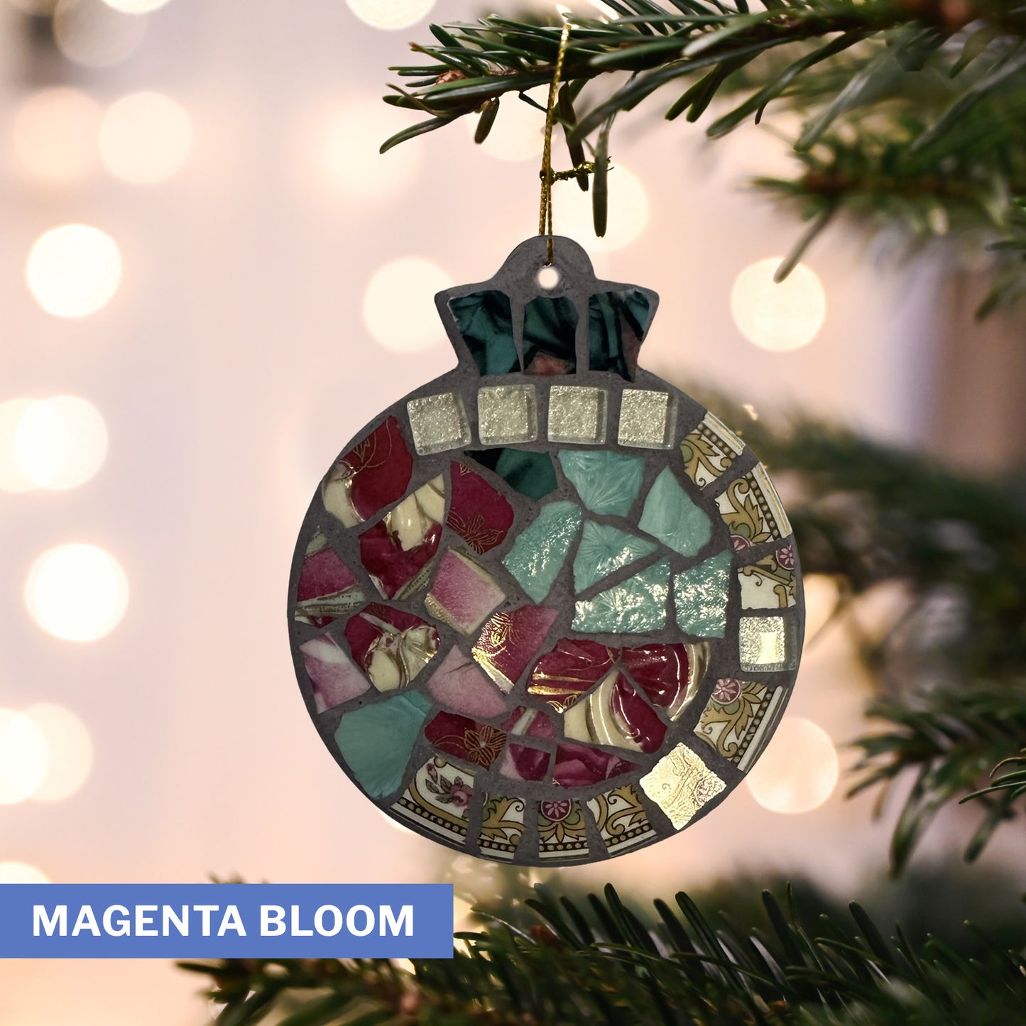 4" Floral Ornaments – Choose Your Design