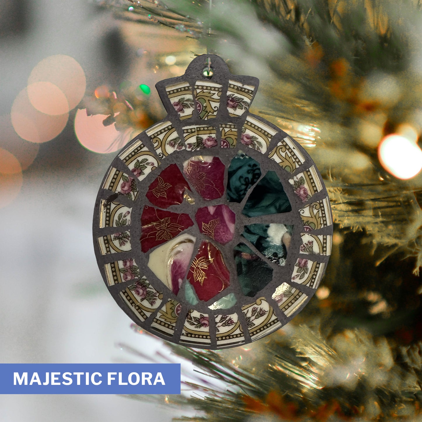 4" Floral Ornaments – Choose Your Design