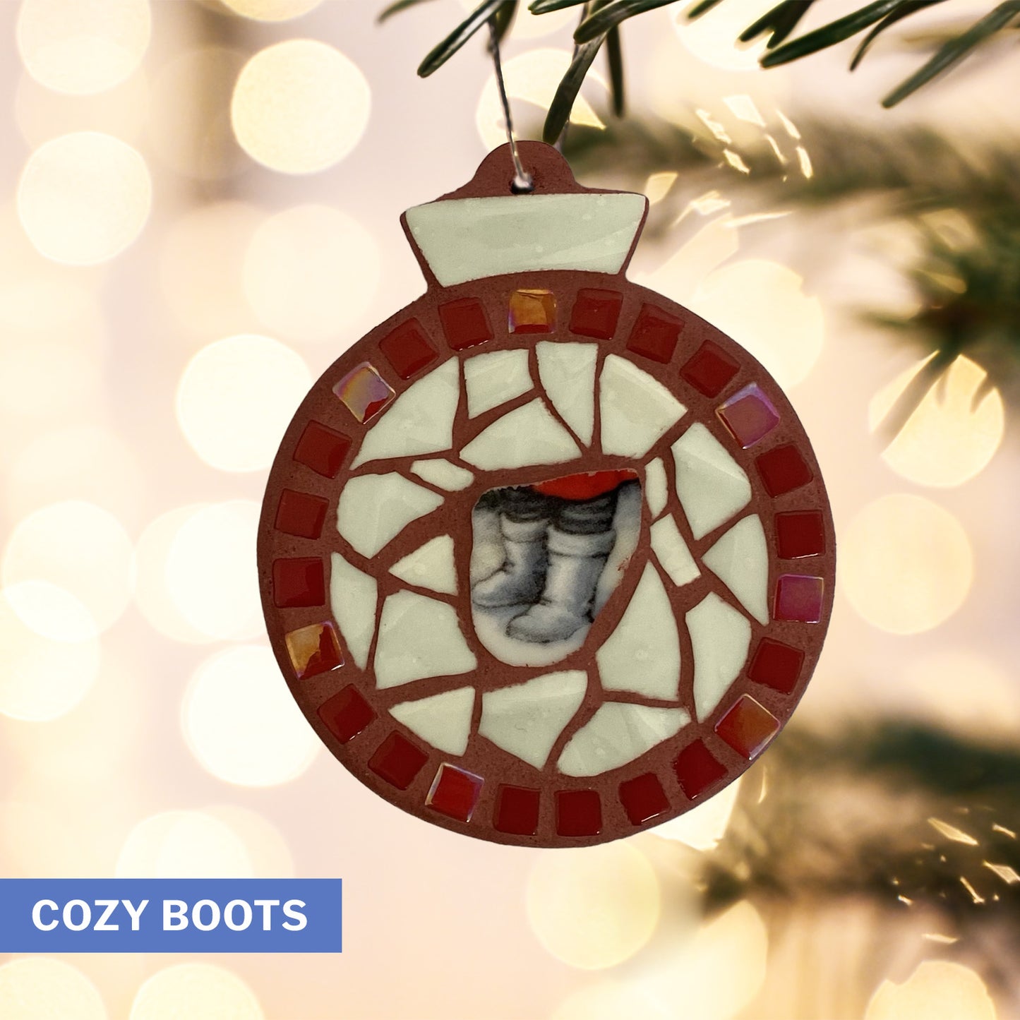 4" Abstract Ornaments – Choose Your Design