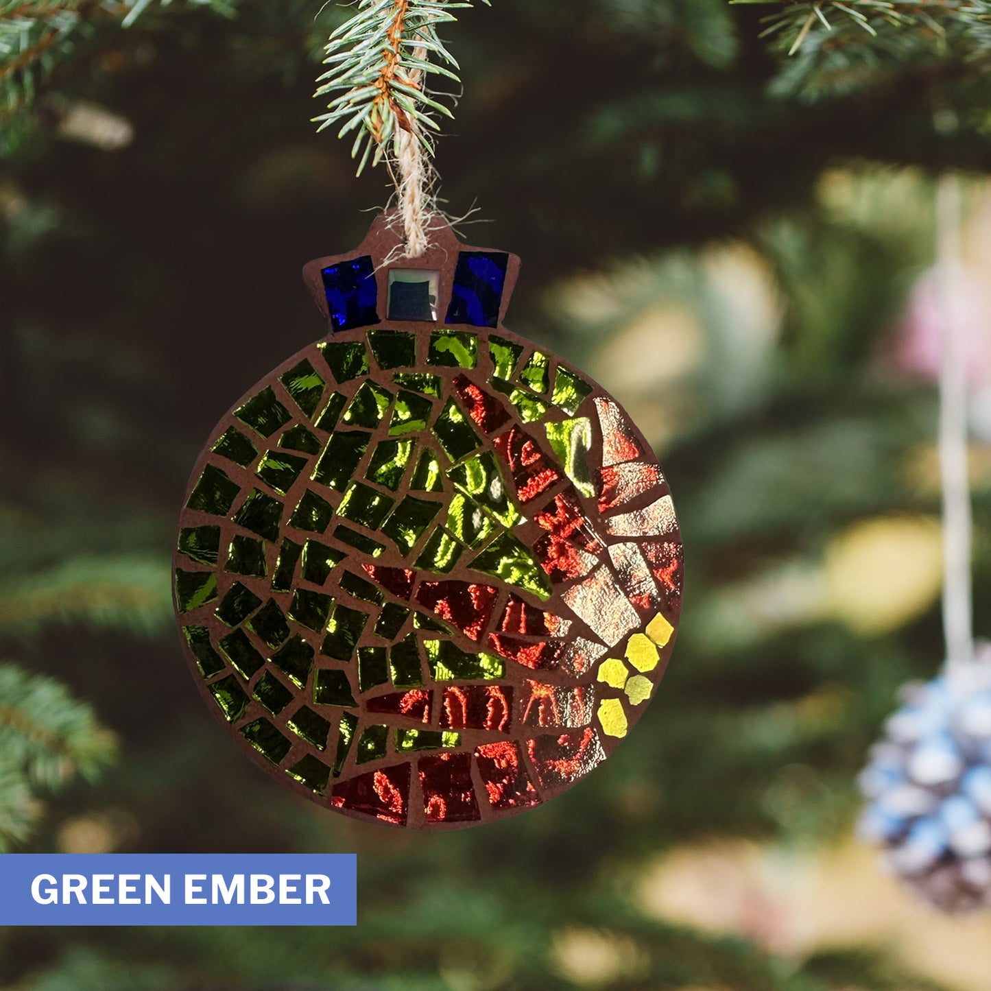 4" Abstract Ornaments – Choose Your Design