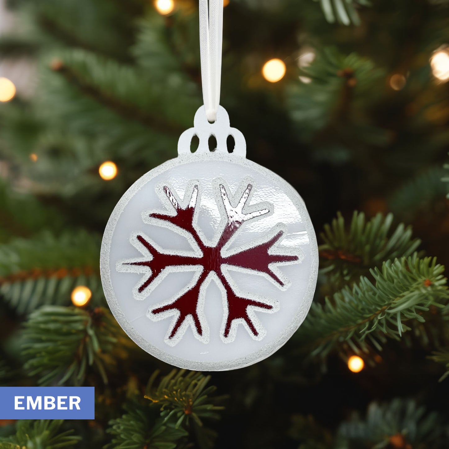 3.5" Snowflake Ornaments – Choose Your Design