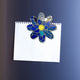 Blue Flower Magnet