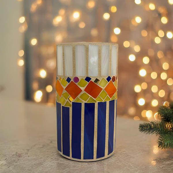 Diamond Core Rhythm 6" Vase