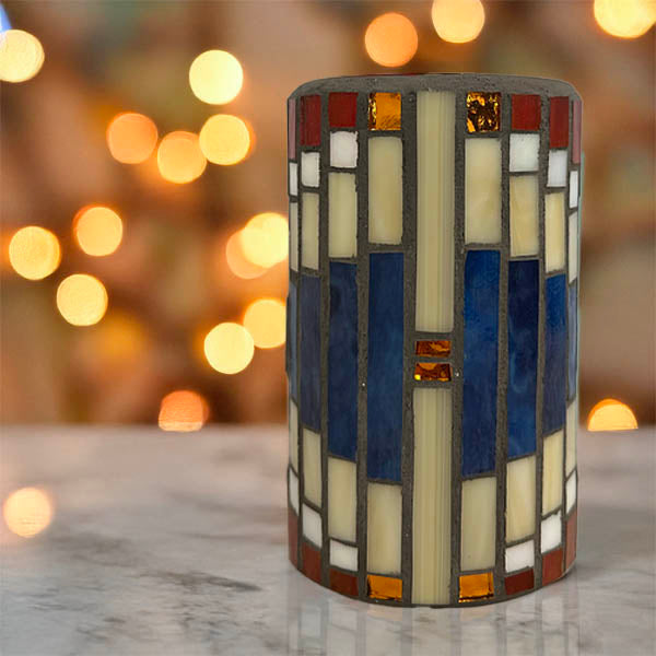 Tribal Firelines 6" Vase